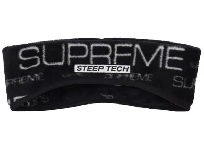 Pre-owned Supreme The North Face Tech Headband In Black