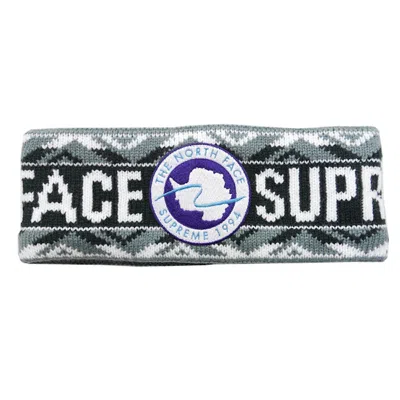 Pre-owned Supreme The North Face Trans Antarctica Expedition Headband In Black