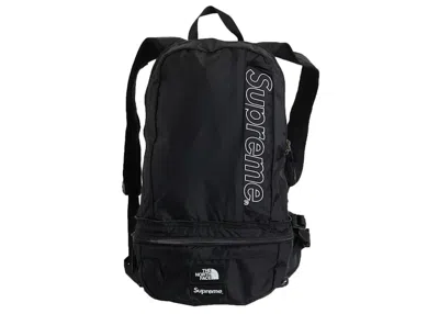 Pre-owned Supreme The North Face Trekking Convertible Backpack And Waist Bag In Black