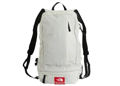 Pre-owned Supreme The North Face Trekking Convertible Backpack And Waist Bag In Stone