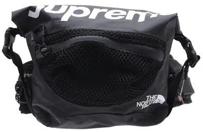 Pre-owned Supreme The North Face Waterproof Waist Bag In Black