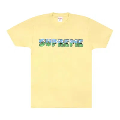 Pre-owned Supreme The Shit Tee 'light Yellow' | Men's Size L