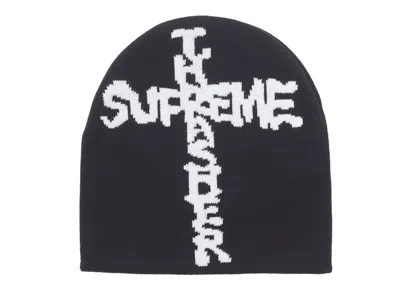 Pre-owned Supreme Thrasher Beanie In Black