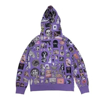 Pre-owned Supreme Thrills Hooded Sweatshirt 'dusty Lavender' | Purple | Men's Size S