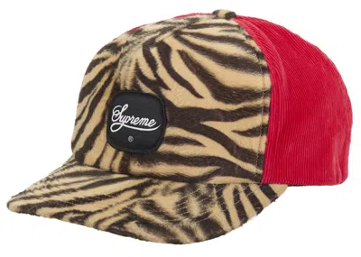 Pre-owned Supreme Tiger 5 Panel In Red