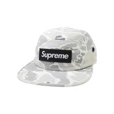 Pre-owned Supreme Tiger Camo Camp Cap 'white Camo' | Men's Size Onesize