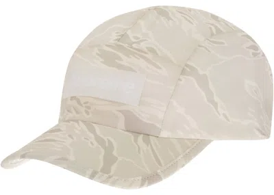 Pre-owned Supreme Tiger Camo Reflective Camp Cap In White