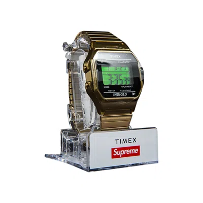 Pre-owned Supreme Timex Digital Watch 'gold' | Men's Size Onesize