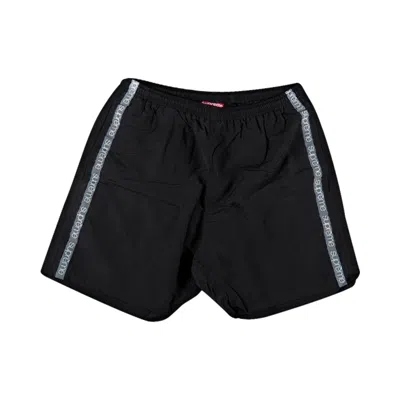 Pre-owned Supreme Tonal Taping Water Short 'black' | Men's Size S