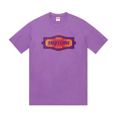 Pre-owned Supreme Top Shotta Tee 'purple' | Men's Size Xl
