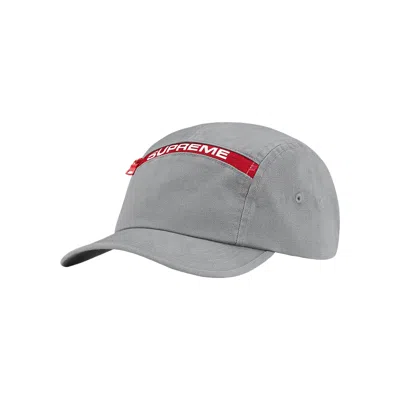 Pre-owned Supreme Top Zip Camp Cap 'grey' | Men's Size Onesize