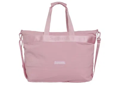 Pre-owned Supreme Tote Bag In Light Pink