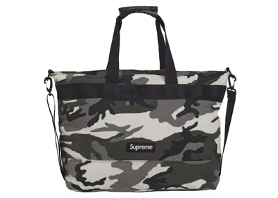 Pre-owned Supreme Tote Bag In Snow Camo