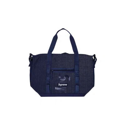 Pre-owned Supreme Tote Bag 'navy'