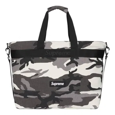 Supreme Tote Bag Ss25 'snow Camo' In Multi
