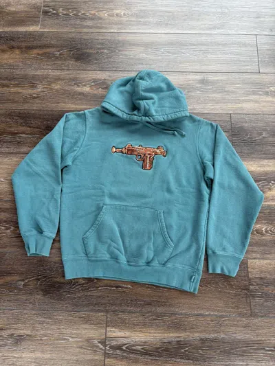 Pre-owned Supreme Toy Uzi Hoodie Ss19 In Blue