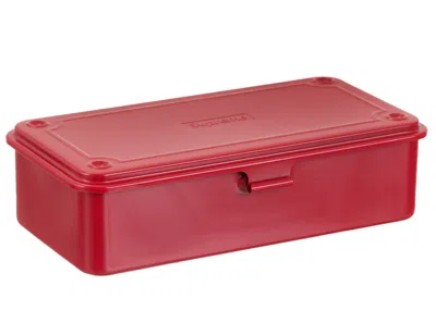 Pre-owned Supreme Toyo Stee Shirtl T190 Mini Toolbox In Red