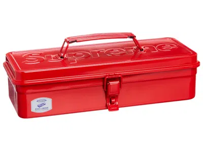 Pre-owned Supreme Toyo Stee Shirtl T320 Toolbox In Red