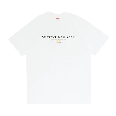 Pre-owned Supreme Tradition Tee 'white'