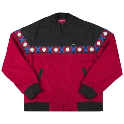 Pre-owned Supreme Trail Jacket 'red' | Men's Size M