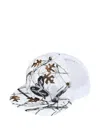 Supreme Tree-print Trucker Cap In White
