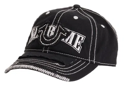Pre-owned Supreme True Religion 6panel In Black