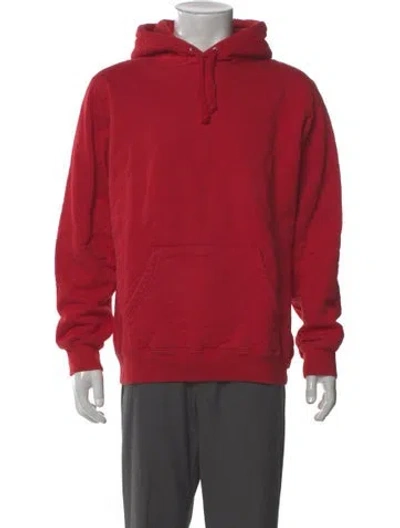 Pre-owned Supreme Turtleneck Long Sleeve Pullover In Red