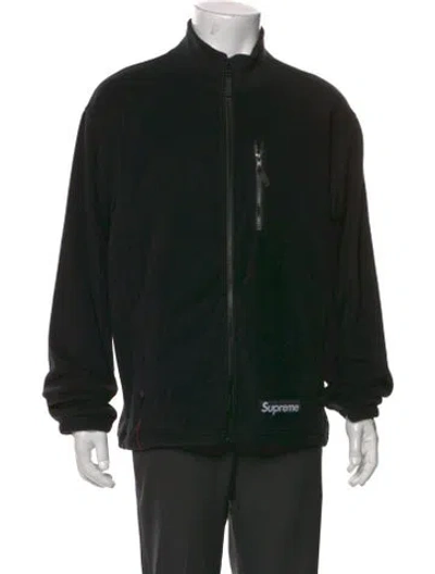 Pre-owned Supreme Turtleneck Long Sleeve Sweatshirt In Black