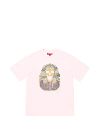 Supreme Tut S/s Graphic T-shirt In Pink