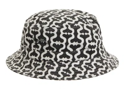 Pre-owned Supreme Twill Crusher Hat In Black Monogram