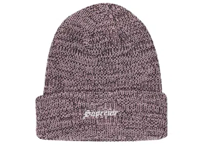 Pre-owned Supreme Twisted Loose Gauge Beanie In Pink