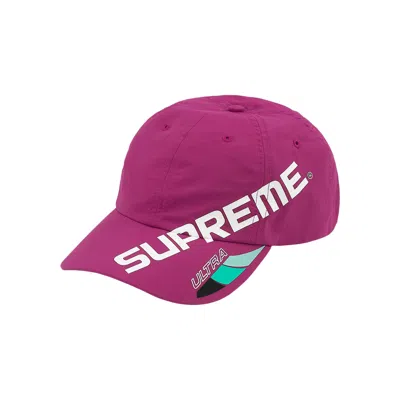 Pre-owned Supreme Ultra 6-panel 'dark Magenta' | Purple | Men's Size Onesize