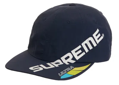 Pre-owned Supreme Ultra 6panel In Navy Blue