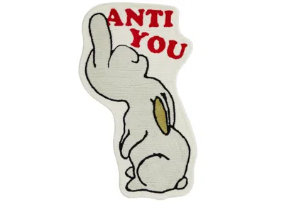 Pre-owned Supreme Undercover Anti You Rug In White