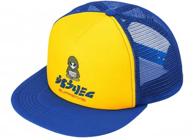 Supreme Unisex Alien 5-panel Hat In Yellow/blue In Multi