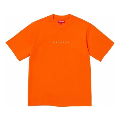 Supreme Kids'  University S/s Top 'orange'