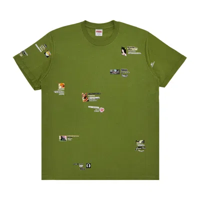 Pre-owned Supreme Upset Tee 'moss' In Green