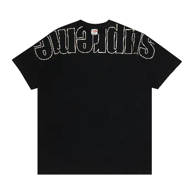 Pre-owned Supreme Upside Down Tee 'black'