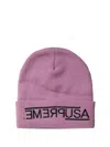Supreme Usa "pink" Beanie In Pink
