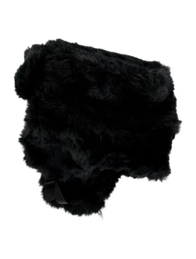 Pre-owned Supreme Ushanka Hat (fw25) In Black