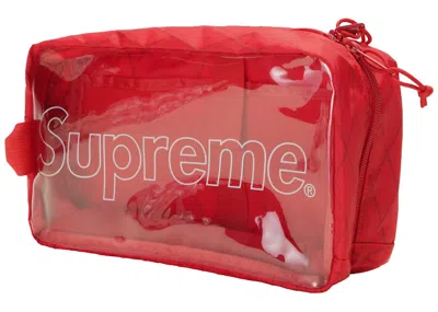 Pre-owned Supreme Utility Bag (fw18) In Red