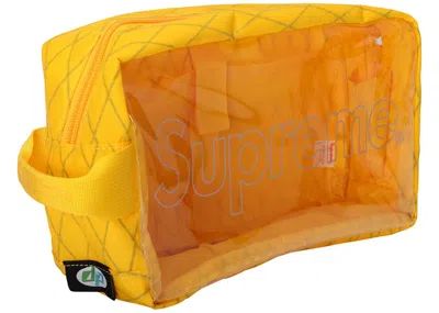 Pre-owned Supreme Utility Bag (fw18) In Yellow