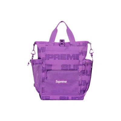 Pre-owned Supreme Utility Tote 'purple' | Men's Size Onesize