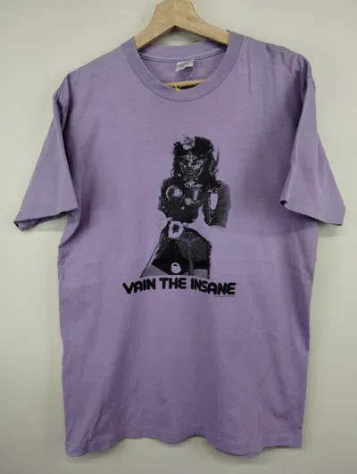 Pre-owned Supreme Vain The Insane Archive Tee In Purple