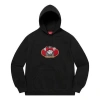 Supreme Vampire Boy Hooded Sweatshirt 'black Red'