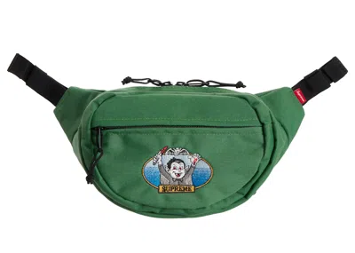 Pre-owned Supreme Vampire Boy Waist Bag In Green
