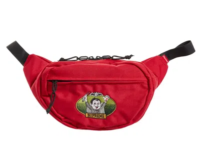 Pre-owned Supreme Vampire Boy Waist Bag In Red