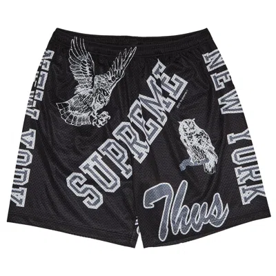 Pre-owned Supreme Varsity Mesh Short 'black' | Men's Size M