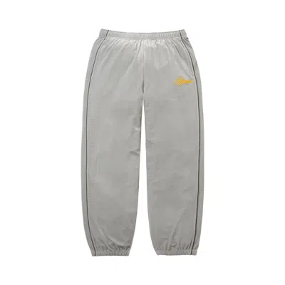 Pre-owned Supreme Velour Mesh Track Pant 'silver' | Men's Size Xl