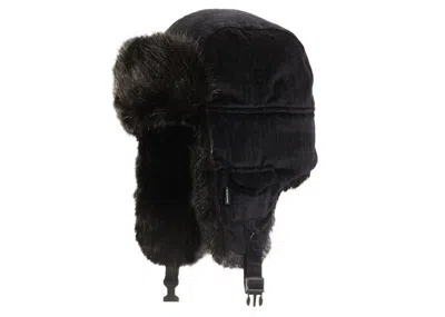 Pre-owned Supreme Velvet Pattern Trooper In Black